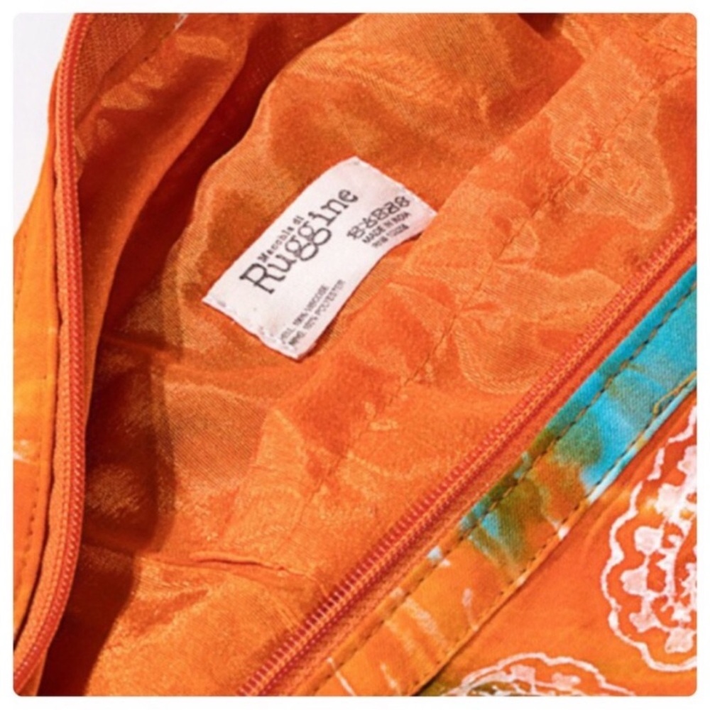 NEW Ruggine Colorful Boho Shoulder Bag with Zipper & Paisley Print BNIP - Picture 4 of 10